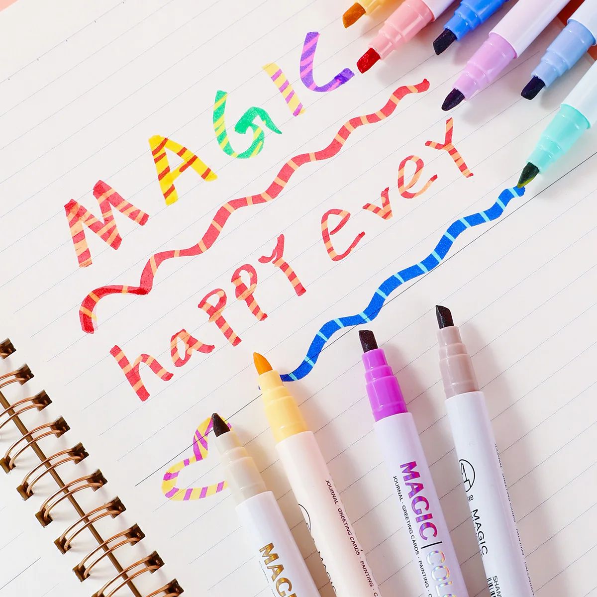 Double-ended Magic Color Chang - Pastel Highlighter Set Double Ended ulasan dan harga