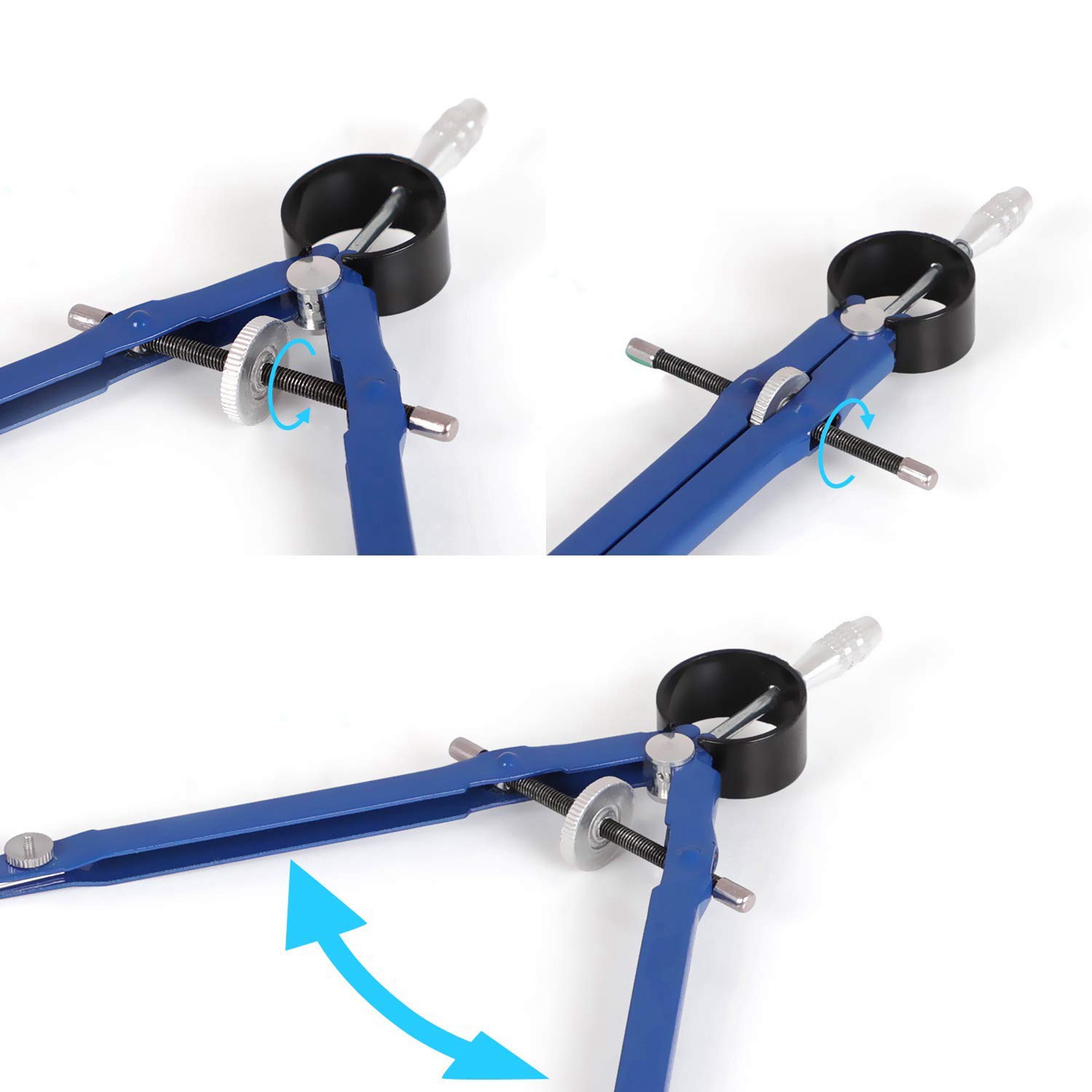 3X Professional Compass, Compa - Math Geometry Set With Compass ulasan dan harga