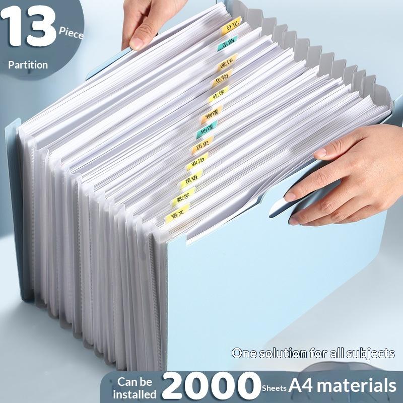 13 Pockets Accordion Expanding - Expandable Accordion File Folder 13 Pockets ulasan dan harga