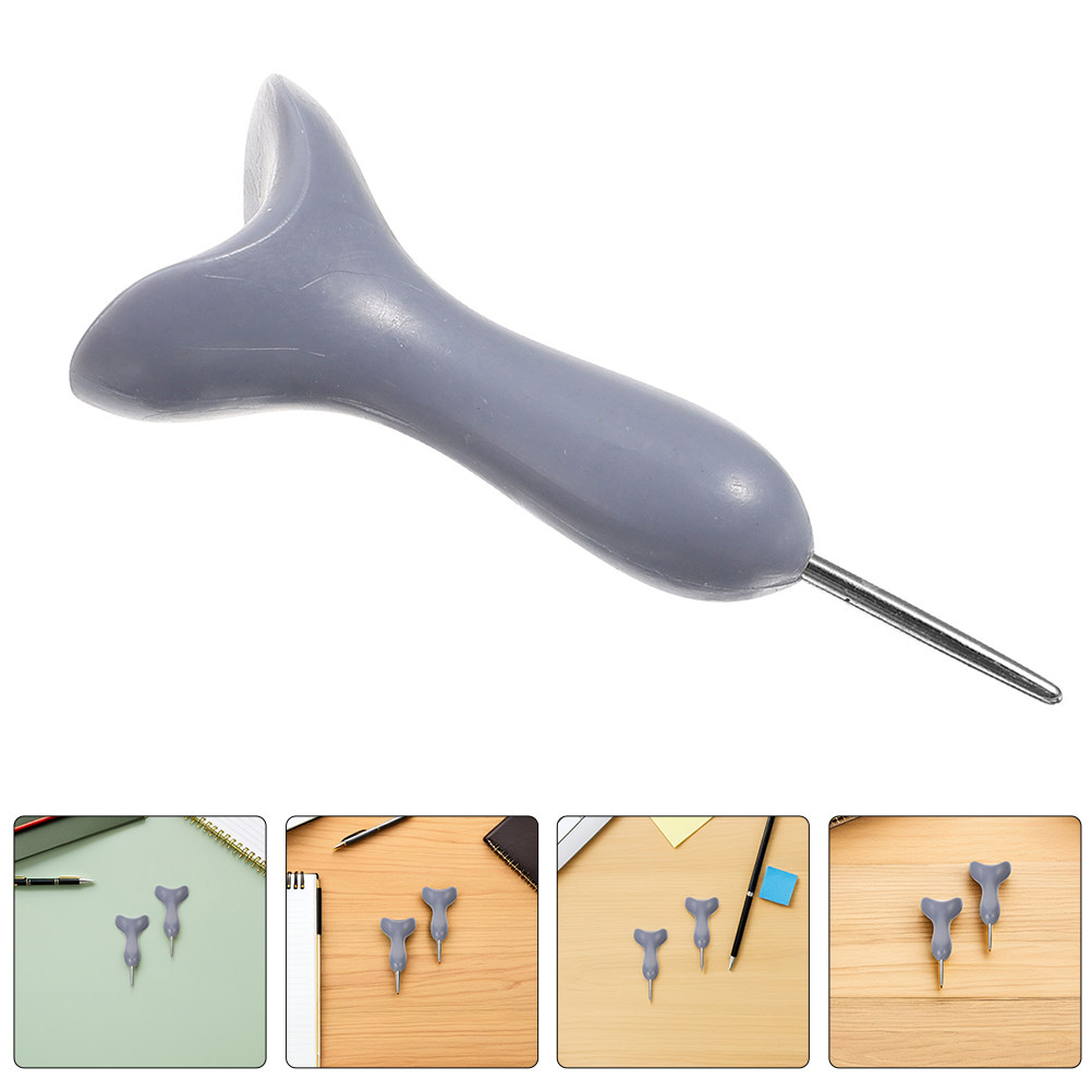 2Pcs Braille Stylus Pen Grey L - Writing Tools ulasan dan harga